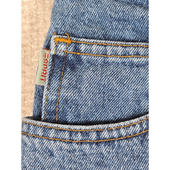 Esprit Vintage Women's High Waisted Straight Leg Jeans Blue Medium Wash Size 26 - Picture 9 of 11